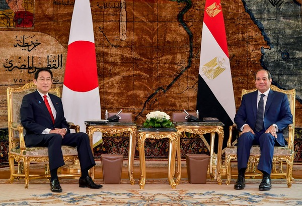 السيسي وكيشيدا يشهدان مراسم التوقيع على عدد من مذكرات التفاهم والاتفاقات بين مصر واليابان