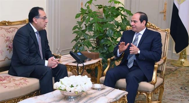 رئيس الوزراء يهنئ الرئيس السيسي بمناسبة الاحتفال بعيد العمال