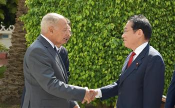   رئيس وزراء اليابان: اتفقت مع أبو الغيط على عقد الحوار السياسي العربي الياباني الثالث في سبتمبر القادم