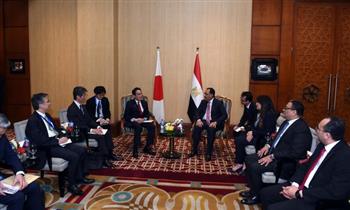   رئيس الوزراء يعقد اجتماعا مع نظيره الياباني