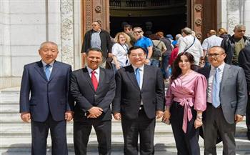   وزير الثقافة والسياحة الصيني يزور المتحف المصري بالتحرير