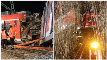   إصابة العشرات في اصطدام قطارين جنوب هولندا