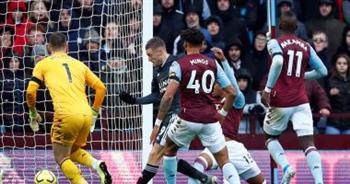 أستون فيلا يفوز على علي ليستر سيتي 2-1 في الدوري الانجليزي