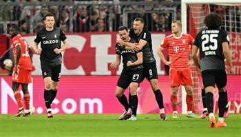فرايبورج يفوز منافسه بايرن ميونيخ 2-1 في دور الثمانية لكأس ألمانيا