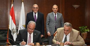 بروتوكول تعاون بـين الرى والهيئة العربية للتصنيع لإنشاء وصيانة محطات الري والصرف 