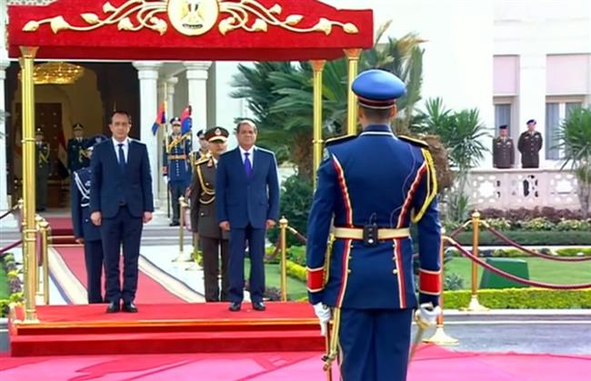 بث مباشر.. الرئيس السيسى يستقبل نظيره القبرصى بقصر الاتحادية