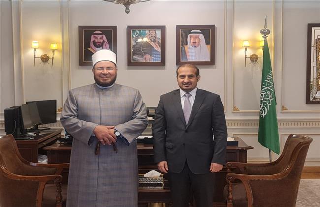 قنصل السعودية يثمن دور الأزهر فى نشر الفكر الوسطى وإيضاح الصورة الحقيقية للدين الإسلامي الحنيف