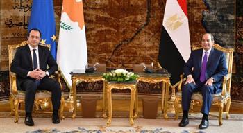 الرئيس السيسي ونظيره القبرصي يتفقان على مواصلة الشراكة الاستراتيجية بمختلف المجالات
