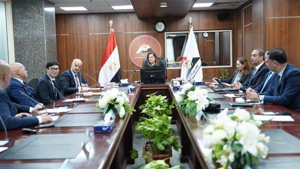 وزيرة التخطيط تتابع عملية تطوير مبنى وزارة الداخلية بوسط البلد