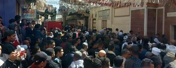   تشييع جثمان مدير أمن بورسعيد في جنازة عسكرية بمسقط رأسه بسوهاج