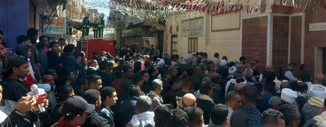 تشييع جثمان مدير أمن بورسعيد في جنازة عسكرية بمسقط رأسه بسوهاج