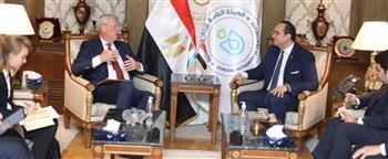 رئيس الرعاية الصحية يبحث مع سفير هولندا التعاون لتبادل الخبرات