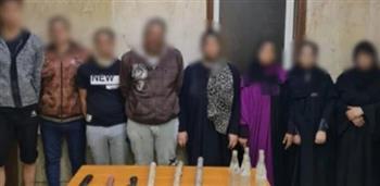 ضبط 8 أشخاص في مشاحرة بسبب خلافات الجيرة بحلوان