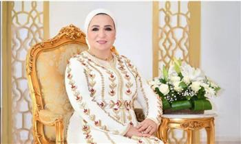 السيدة انتصار السيسي: خير الناس الذين يصونون اليتامى