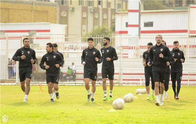 مران الزمالك.. انتظام الأساسيين في التدريبات الجماعية