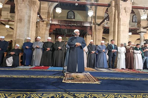 *صدى التلاوة ووقار القرآن روحانيات في رحاب الجامع الأزهر*