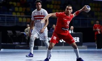 الأهلي يفوز على الزمالك ويتوج بلقب دوري المحترفين لكرة اليد