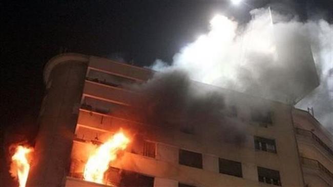 النيابة تنتدب المعمل الجنائي لبيان سبب حريق شقة في العجوزة