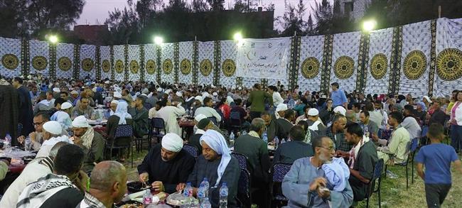 الهيئة الإنجليلة تنظم حفل إفطار 2500 مزارع بالمنيا ضمن مبادرة «ازرع»