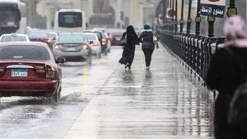 «الأرصاد» سقوط أمطار رعدية فى هذه المناطق