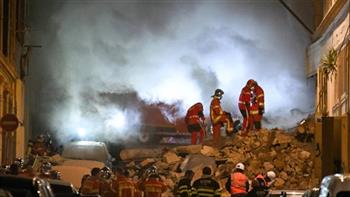   5 جرحى جراء انهيار مبنى في مرسيليا بفرنسا