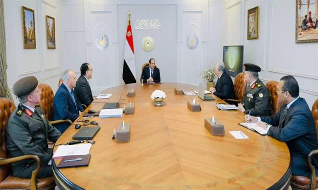الرئيس السيسي يوجه بتكثيف العمل في مشروعات الزراعة والري وإنتاج الغذاء
