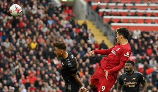 ليفربول يفرض التعادل الإيجابي على آرسنال في الدوري الإنجليزي