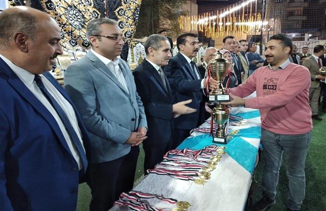 ختام منافسات الدوري الرياضي لمراكز شباب مصر بمحافظة الغربية