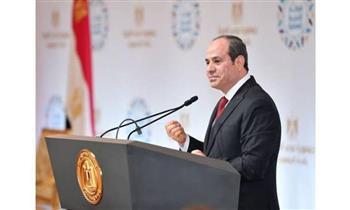 وصول الرئيس السيسى إلى مقر احتفال عيد العمال