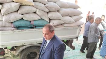   توريد 39 ألف طن من محصول القمح بالشون والصوامع الحكومية بمراكز المنيا