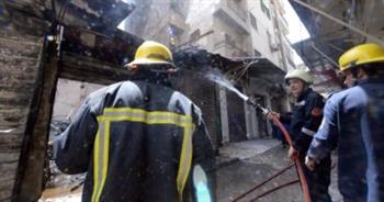   السيطرة على حريق اشتعل أسفل كوبري الساحل في إمبابة