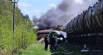   القاهرة الإخبارية: انفجار يتسبب في خروج قطار شحن عن مساره بمنطقة متاخمة لأوكرانيا