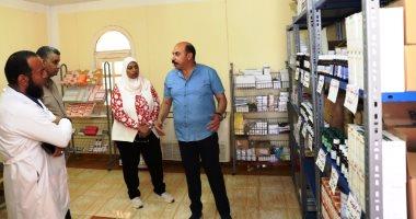 محافظ أسوان يتفقد اللمسات النهائية لأكبر مركز غسيل كلوى يضم 41 ماكينة