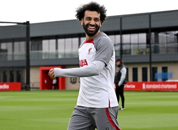 محمد صلاح يتألق فى تدريبات ليفربول قبل مواجهة ليستر سيتى