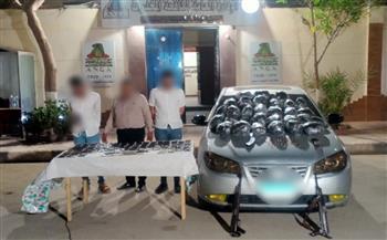 ضبط عدد من العناصر الإجرامية من القائمين على ترويج المواد المخدرة عبر وسائل التواصل الإجتماعى