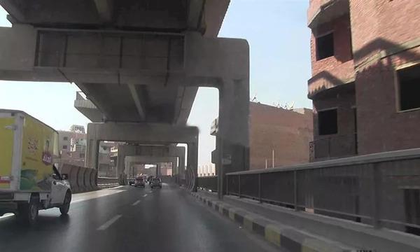 كشف حقيقة وجود دوران عشوائي أعلى الطريق الدائري بصفط اللبن