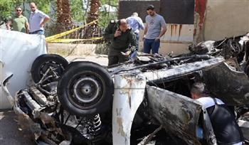   إصابة ضابط وأربعة عناصر في تفجير دمشق