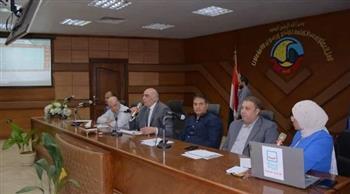 اجتماع لمتابعة المشروعات الجاري تنفيذها ضمن المبادرة الرئاسية "حياة كريمة"