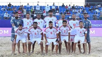14 لاعبا بقائمة الإمارات في كأس العرب للكرة الشاطئية