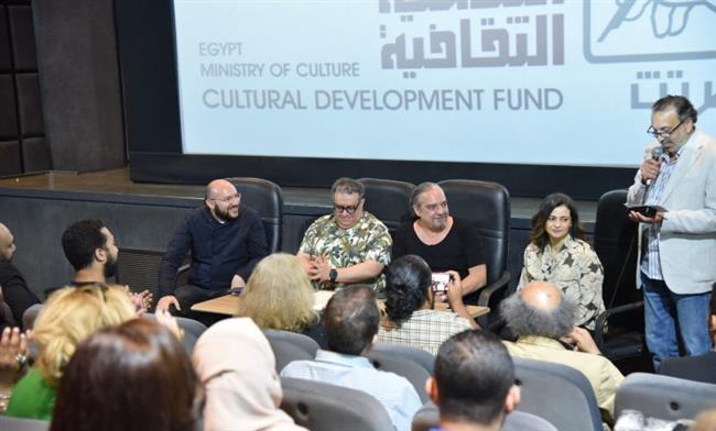  من ندوة فيلم "العنكبوت".. عمرو إسماعيل: السوشيال تحاول تدمير الفنون