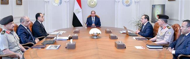  الرئيس السيسى يتابع جهود إدارة واستغلال الثروة المعدنية والمواد الخام