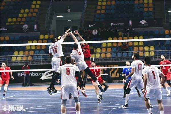 طائرة الزمالك في المجموعة الأولي ببطولة أفريقيا للأندية