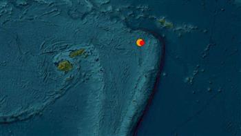   زلزال قوى شدته 7,6 درجة يضرب جزر تونجا في المحيط الهادئ