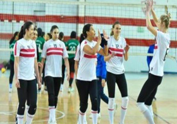 فريق سيدات طائرة الزمالك يخوض مرانه الأول بتونس استعدادًا لبطولة إفريقيا