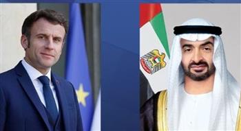   الرئيس الفرنسي يستقبل نظيره الإماراتي