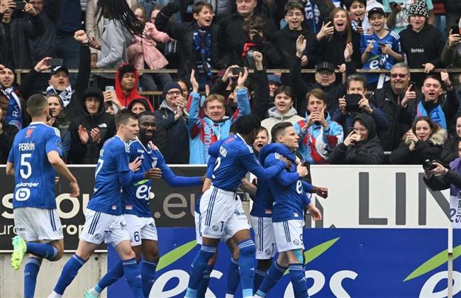 ستراسبورج يفوز علي نيس بهدفين نظيفين في الدوري الفرنسي