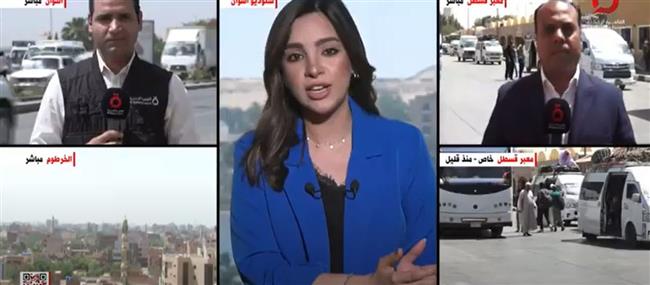 مراسل القاهرة الإخبارية : دعم غير محدود لكل من تطأ قدمه أرض مصر قادمًا من السودان