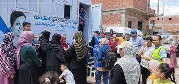 التحالف الوطني للعمل الأهلي التنموي يطلق المرحلة الـ 21 من قوافل «ستر وعافية» بالشرقية 
