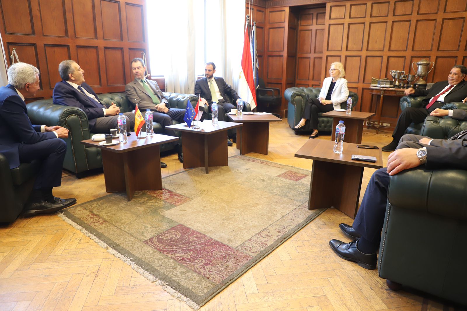 سفيرا إسبانيا وإستونيا يشيدان بالعلاقات الاقتصادية مع مصر