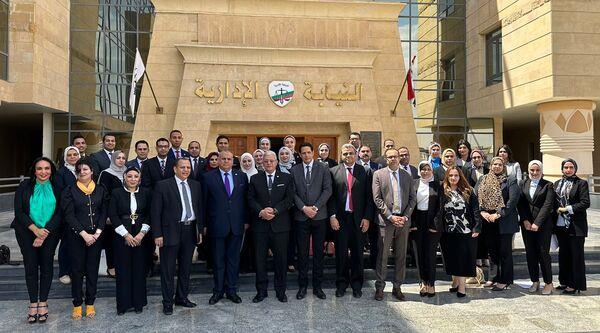 اختتام دورتى التحقيق والتصرف بمركز التدريب بالنيابة الإدارية